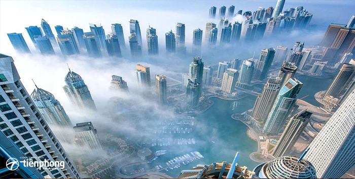 Thành phố trên mây ở Dubai